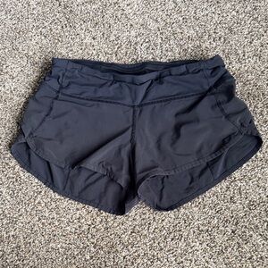 Lululemon Athletica Black Athletic Shorts